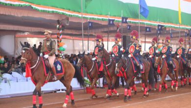 Platoon Commanders: Platoon Commanders did march past, showed passion for the pride of the country