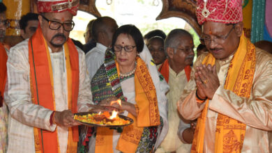 रायपुर : रथयात्रा महोत्सव में शामिल हुए राज्यपाल श्री डेका