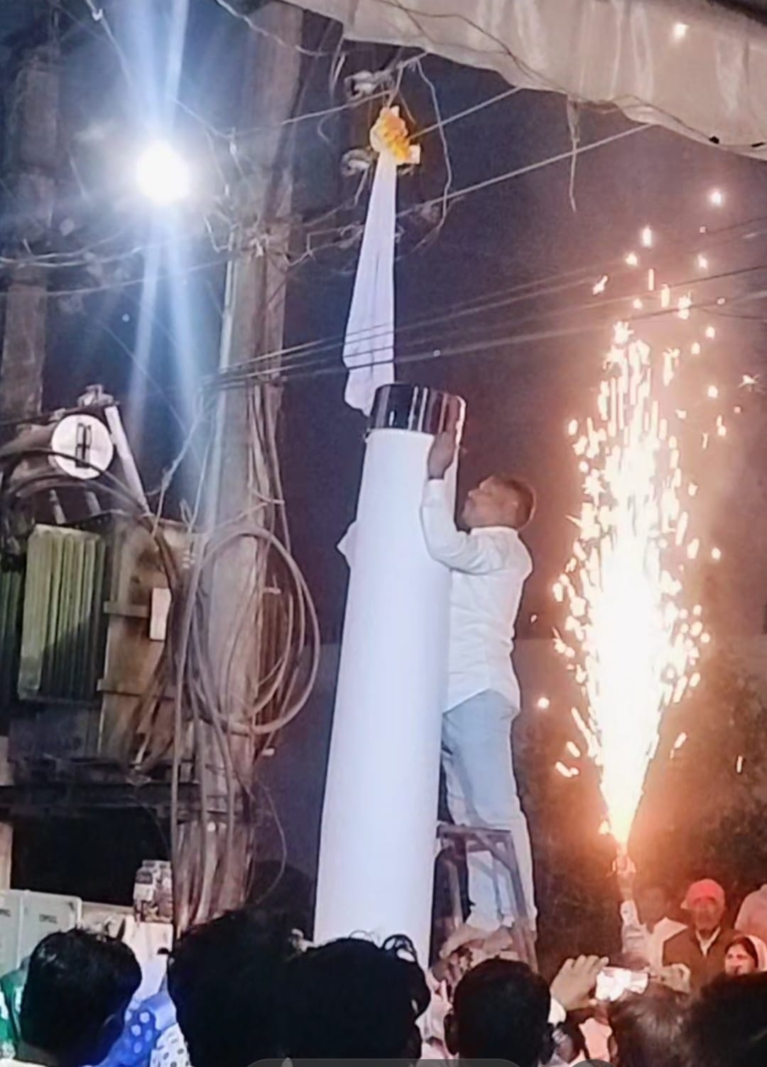 परम पूज्य संत बाबा गुरु घासीदास जी के 269 वीं जयंती समारोह के आयोजन में नपाध्यक्ष श्रीमती प्रतिभा संतोष चौधरी सम्मिलित हुई….