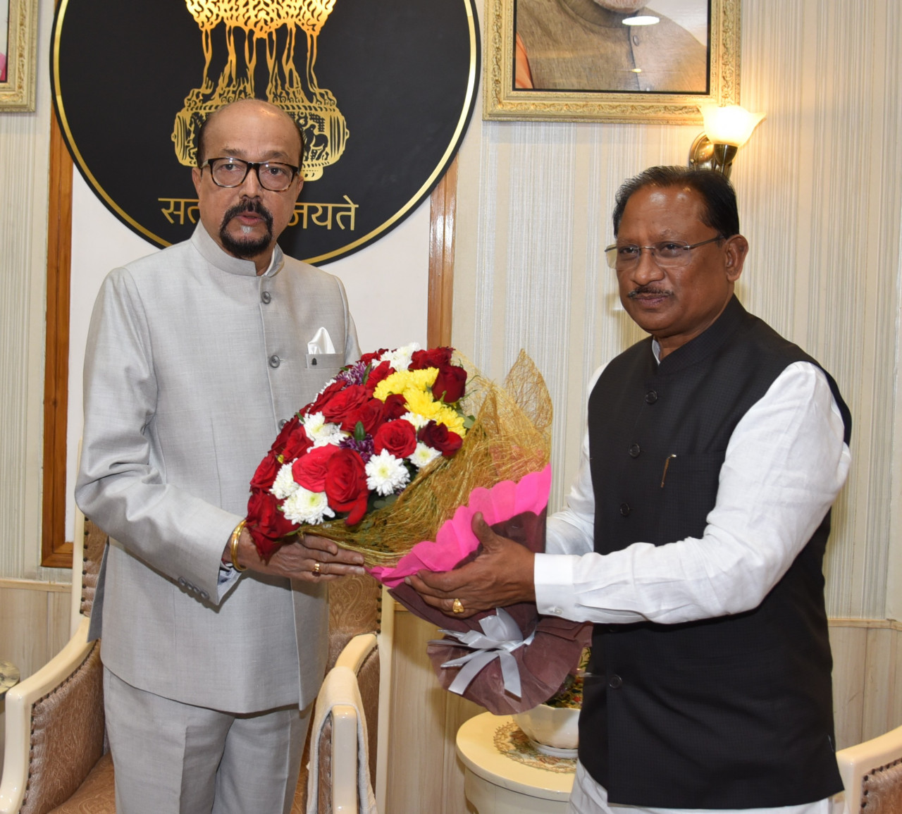 गणतंत्र दिवस के अवसर पर लोक भवन में हुआ ‘स्वागत समारोह‘