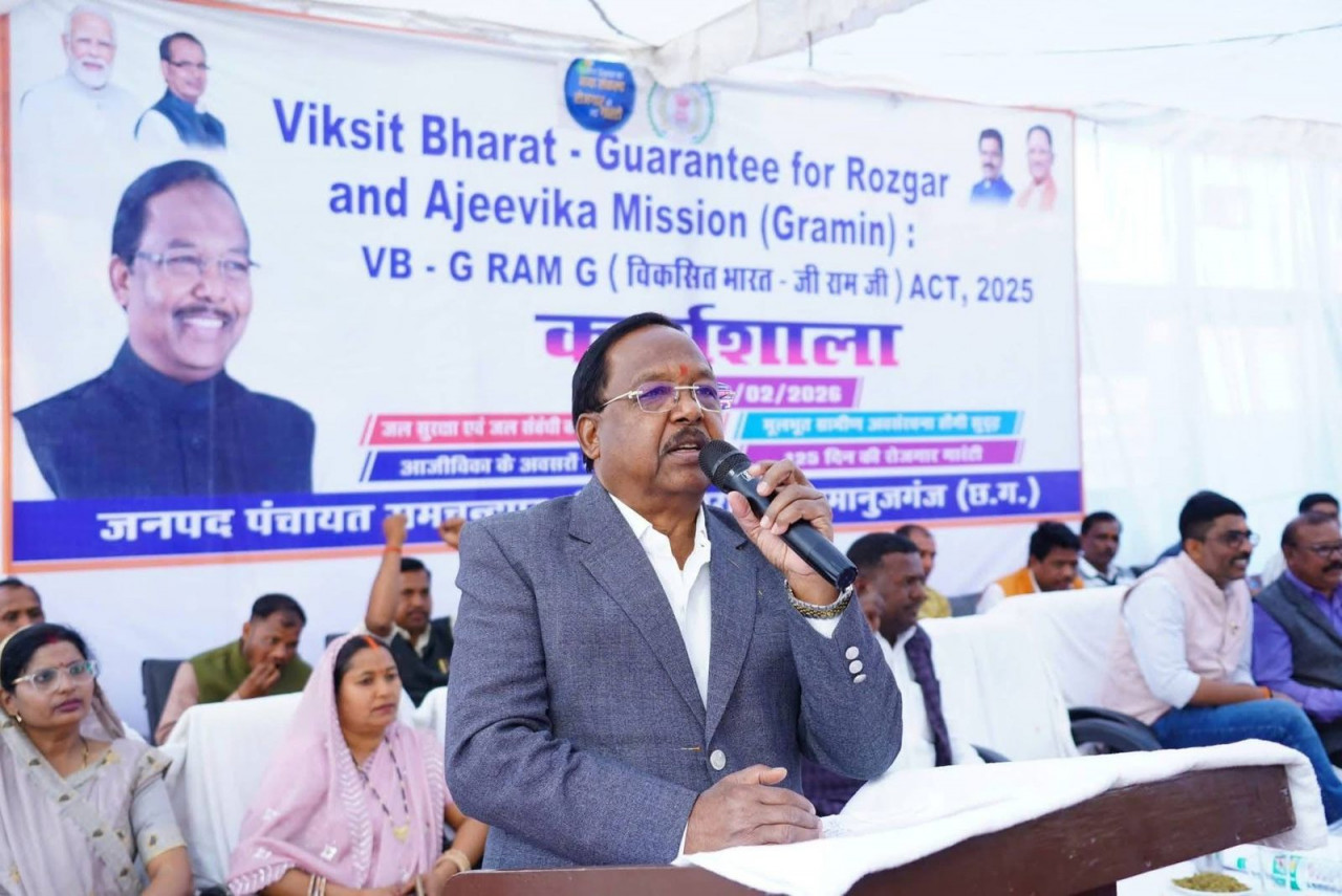 ग्राम स्तर पर प्रभावी क्रियान्वयन से साकार होगा विकसित भारत का संकल्प: मंत्री श्री नेताम