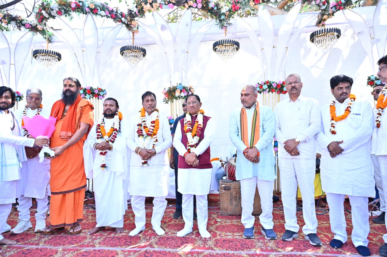 मुख्यमंत्री ने ‘विशाल सतनाम सद्भाव पदयात्रा’ का किया शुभारंभ