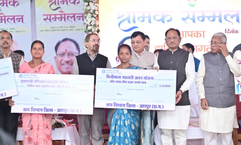 1 मई अंतर्राष्ट्रीय श्रमिक दिवस पर विशेष : हर हाथ को काम, हर श्रमिक को सम्मान: विष्णु देव सरकार की प्रतिबद्धता