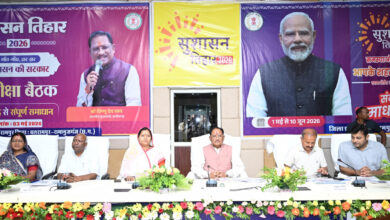 मुख्यमंत्री के निर्देश के बाद पत्थलगांव – कुनकुरी सड़क मरम्मत में आई तेजी