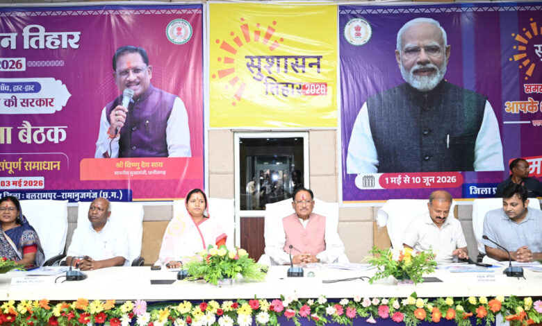 मुख्यमंत्री के निर्देश के बाद पत्थलगांव – कुनकुरी सड़क मरम्मत में आई तेजी