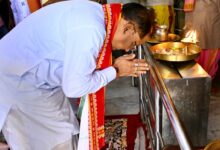 मुख्यमंत्री श्री विष्णुदेव साय हरिनाम संकीर्तन नामयज्ञ में हुए शामिल