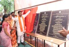 वन मंत्री श्री केदार कश्यप ने एक करोड़ रुपए से अधिक के विकास कार्यों का किया भूमिपूजन