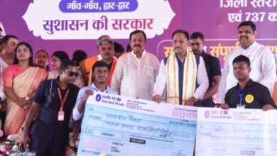 मुख्यमंत्री श्री विष्णु देव साय ने दुर्ग जिले को दी 739 करोड़ 38 लाख रुपए के विकास कार्यों की सौगात मुख्यमंत्री श्री विष्णु देव साय ने दुर्ग जिले को दी 739 करोड़ 38 लाख रुपए के विकास कार्यों की सौगात