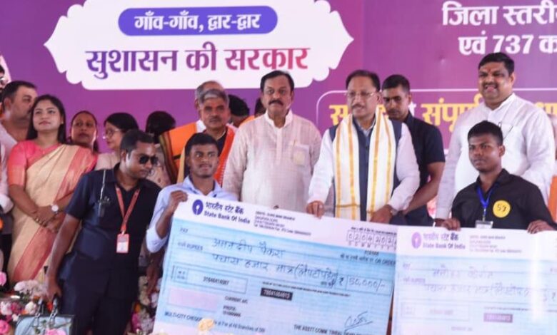 मुख्यमंत्री श्री विष्णु देव साय ने दुर्ग जिले को दी 739 करोड़ 38 लाख रुपए के विकास कार्यों की सौगात