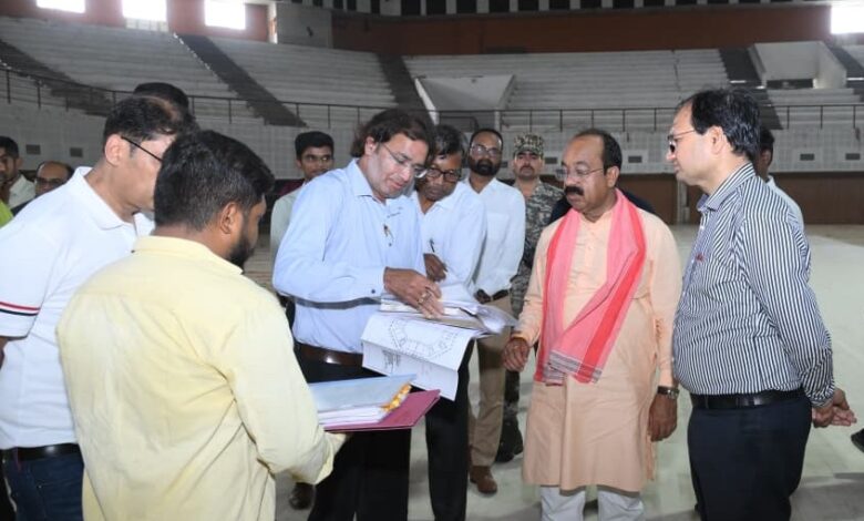 बहतराई खेल प्रशिक्षण केन्द्र में निर्माण और मरम्मत के कार्यों में देरी पर भड़के उप मुख्यमंत्री श्री अरुण साव