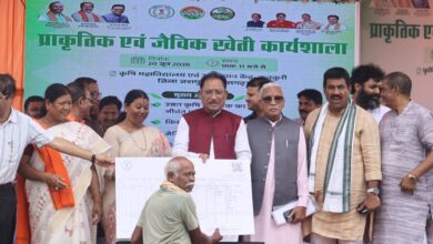 जैविक खेती, आधुनिक तकनीक और बेहतर बाजार व्यवस्था से बढ़ेगी किसानों की आय : मुख्यमंत्री श्री विष्णुदेव साय