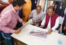 मुख्यमंत्री श्री विष्णुदेव साय ने सलियाटोली में निर्माणाधीन नालंदा परिसर का किया निरीक्षण
