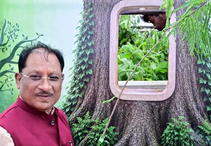 आज लगाया गया हर पौधा आने वाली पीढ़ियों के सुरक्षित भविष्य का आधार बनेगा : मुख्यमंत्री श्री विष्णुदेव साय