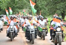 तिरंगा यात्रा के दूसरे दिवस माँ दंतेश्वरी की पूजा-अर्चना कर उप मुख्यमंत्री एवं वन मंत्री ने किया यात्रा का शुभारंभ