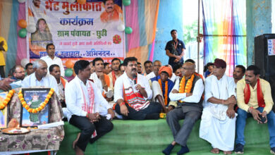 ग्राम छुई में ग्रामीणों के बीच पहुंचे उप मुख्यमंत्री श्री विजय शर्मा, सुनी समस्याएं और विकास की मांगों पर की घोषणाएं