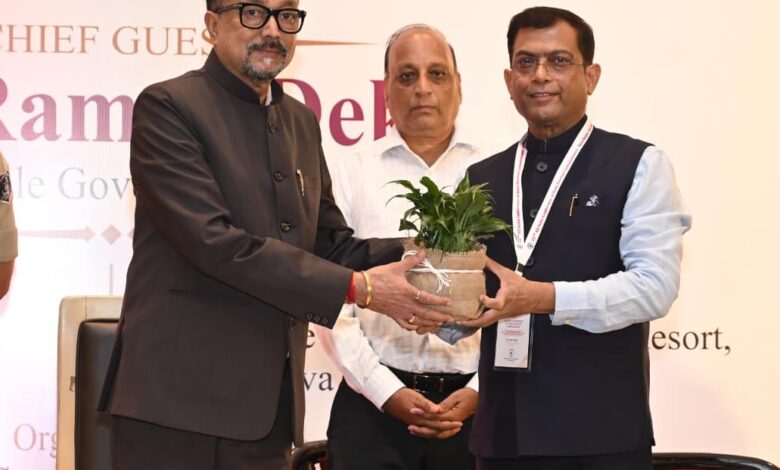 नवा रायपुर में राज्य निर्वाचन आयुक्तों के 32वें अखिल भारतीय सम्मेलन का राज्यपाल श्री रामेन डेका ने किया शुभारंभ नवा रायपुर में राज्य निर्वाचन आयुक्तों के 32वें अखिल भारतीय सम्मेलन का राज्यपाल श्री रामेन डेका ने किया शुभारंभ