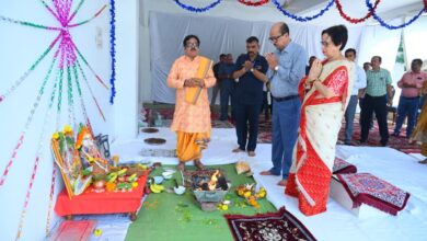 लोकभवन में मनाया गया विश्वकर्मा जयंती