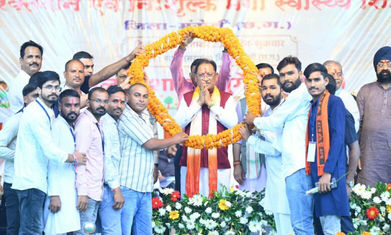 मुख्यमंत्री श्री साय ने 21 विकास कार्यों का किया लोकार्पण एवं शिलान्यास: मदकू में 68.96 करोड़ रुपये के विकास कार्यों की सौगात, ट्रॉमा सेंटर और इको टूरिज्म सेंटर सहित कई बड़ी घोषणाएं