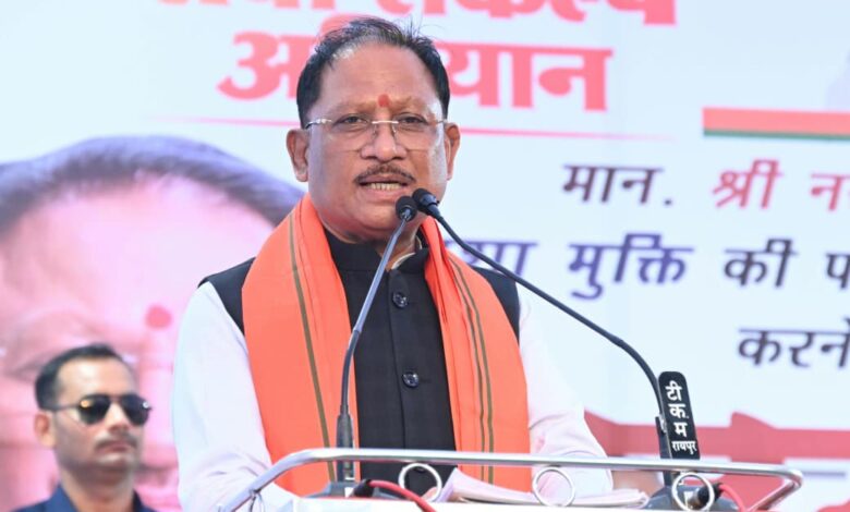 नशामुक्त और स्वस्थ छत्तीसगढ़ से ही बनेगा विकसित छत्तीसगढ़ : मुख्यमंत्री श्री विष्णु देव साय नशामुक्त और स्वस्थ छत्तीसगढ़ से ही बनेगा विकसित छत्तीसगढ़ : मुख्यमंत्री श्री विष्णु देव साय
