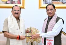 मुख्यमंत्री श्री विष्णु देव साय से राजस्थान विधानसभा अध्यक्ष श्री वासुदेव देवनानी ने की सौजन्य भेंट