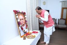 मुख्यमंत्री श्री विष्णु देव साय ने लौह पुरुष सरदार वल्लभभाई पटेल की जयंती पर उन्हें किया नमन