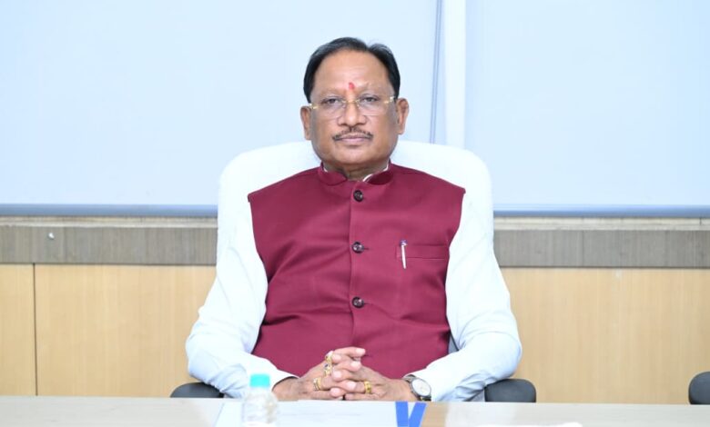 खेल प्रतिभाओं को गांव के मैदान से अंतरराष्ट्रीय मंच तक पहुंचाना हमारा लक्ष्य : मुख्यमंत्री श्री विष्णुदेव साय खेल प्रतिभाओं को गांव के मैदान से अंतरराष्ट्रीय मंच तक पहुंचाना हमारा लक्ष्य : मुख्यमंत्री श्री विष्णुदेव साय